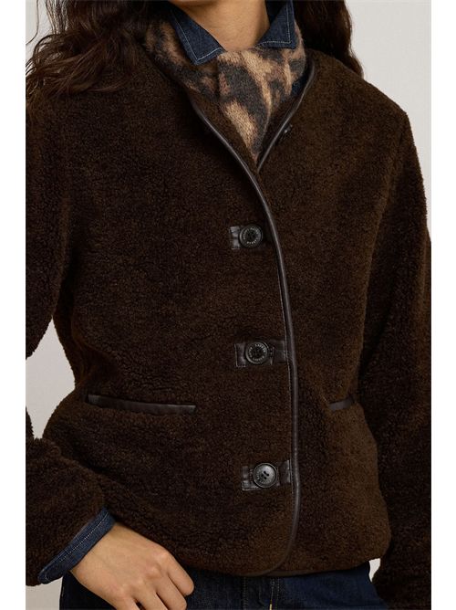 Eco-friendly teddy jacket LAUREN RALPH LAUREN | 297P23442001BR